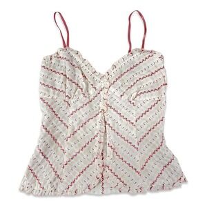 Y2K Charlotte Ruse Fairy milkmaid coquette top corset clasps